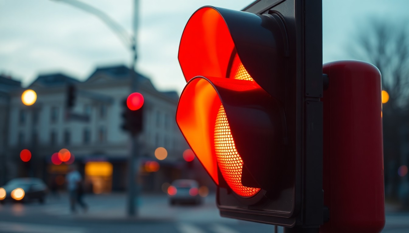 Griller un feu rouge : ce que dit le Code de la route